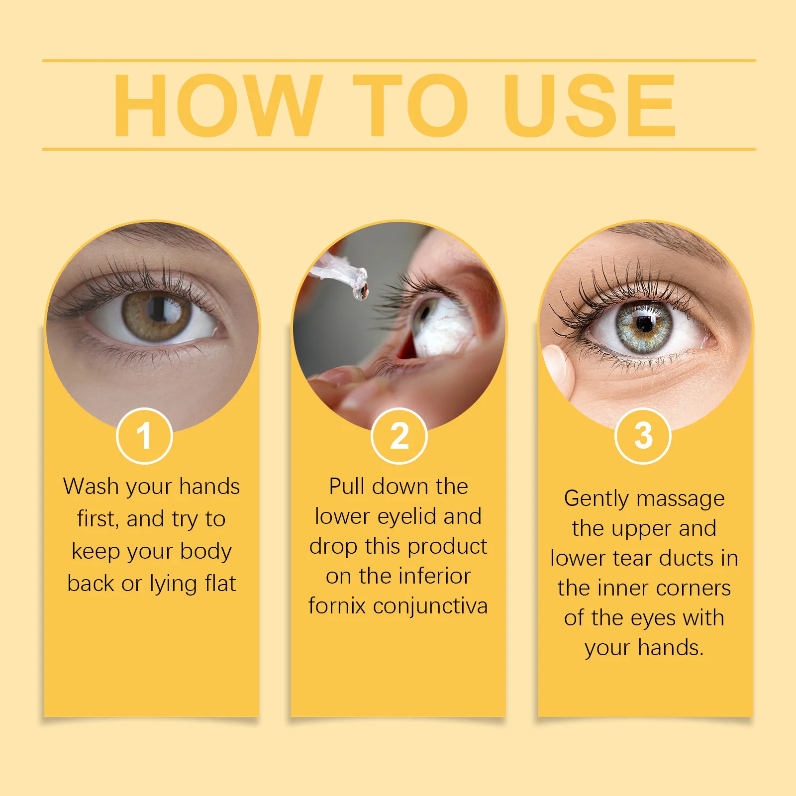Blueberry Honey Eye Drops Relief Eyes Pain Dry Itchy Relieve Eye Aches Blurred Vision Moisturizing Drops Vision Protection