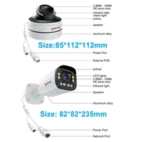 Kit de Caméras de permission Vidéo, Protection de Sécurité, CCTV, 16CH, Nvr, 2.8mm-12mm, DVR, 10 Caméras, Poe, 4K, 8MP 6