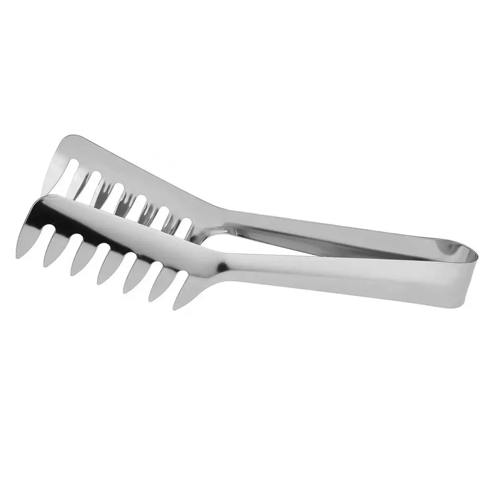 Description Picture 6 of itemStainless Steel Pasta Tongs Spaghetti Server Heat Resistant tool Comfortable Grip Spaghetti Noodle Cooking Tongs Kitchen Gadgets
