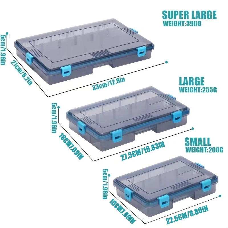 CAZULO Durable Waterproof Fishing Gear Box 3