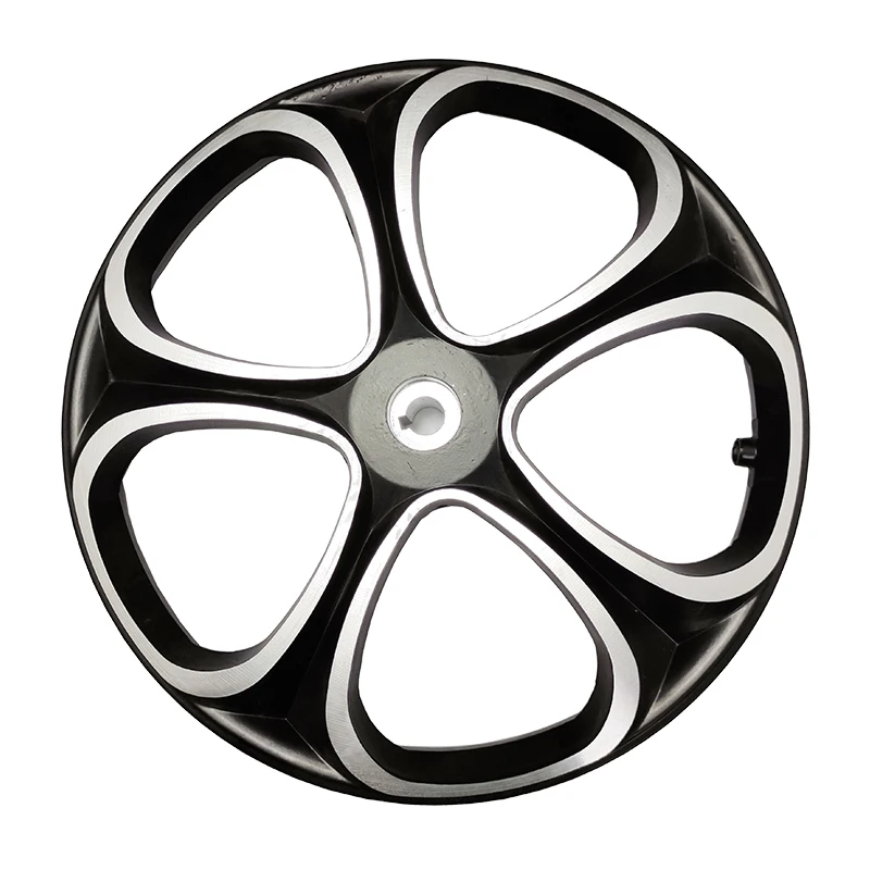 Electric wheelchair accessories wheel hub 8/10/12/16/inch steel aluminum alloy nine round mutual bond Beizhen Benrui