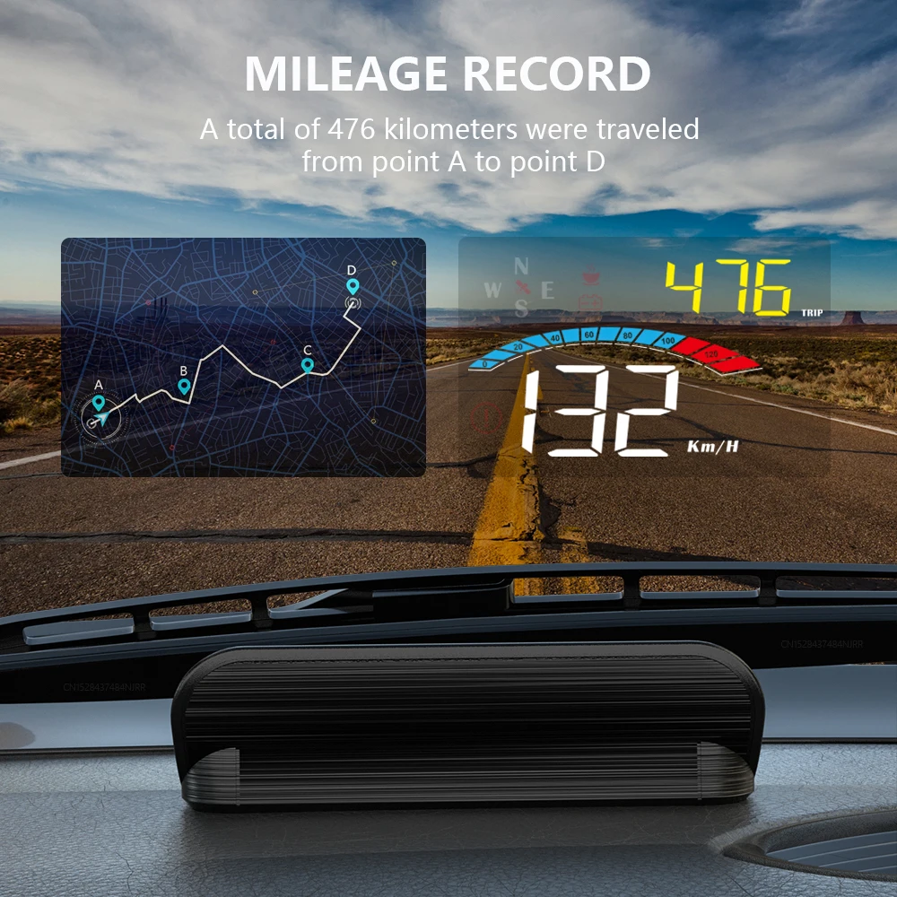 WYOBD M16 HUD GPS  ÷  ӵ,   , ̵ Ÿ ,   