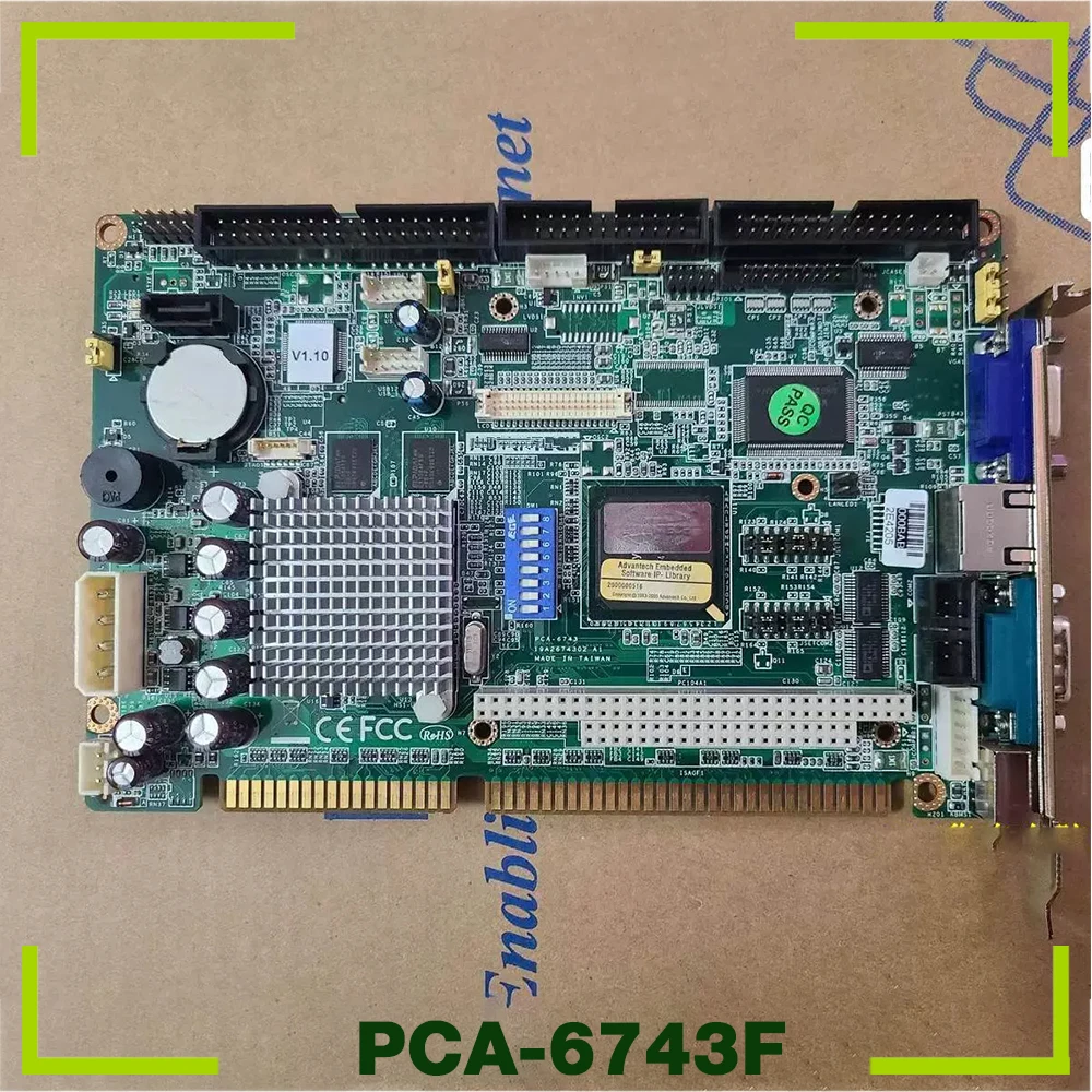 Для Advantech PCA-6743F PCA-6743 Rev.A1 Industrial материнская плата