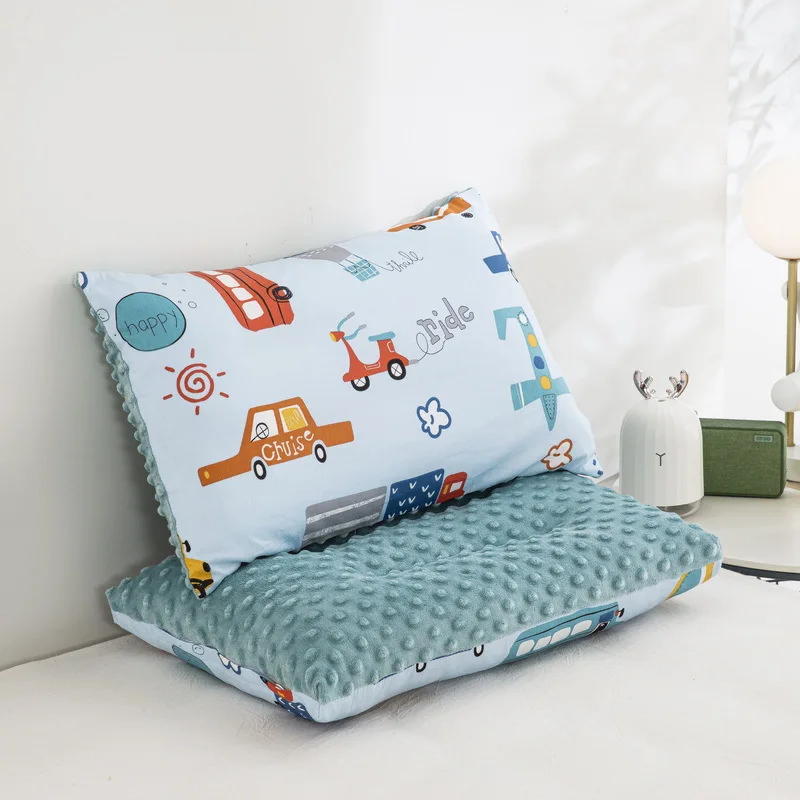0-6 Years Old Kindergarten Baby Nap Pillow Cartoon Print Children Small Pillow Four Seasons Universal Boys Girls Sleeping Pillow 4