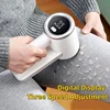 Rechargeable Fabric Clothes Shaver Pill Lint Remover 3 Speeds 2000mAh LED Display Fuzz Remover for Sweater Couch Bedding Sheets 1