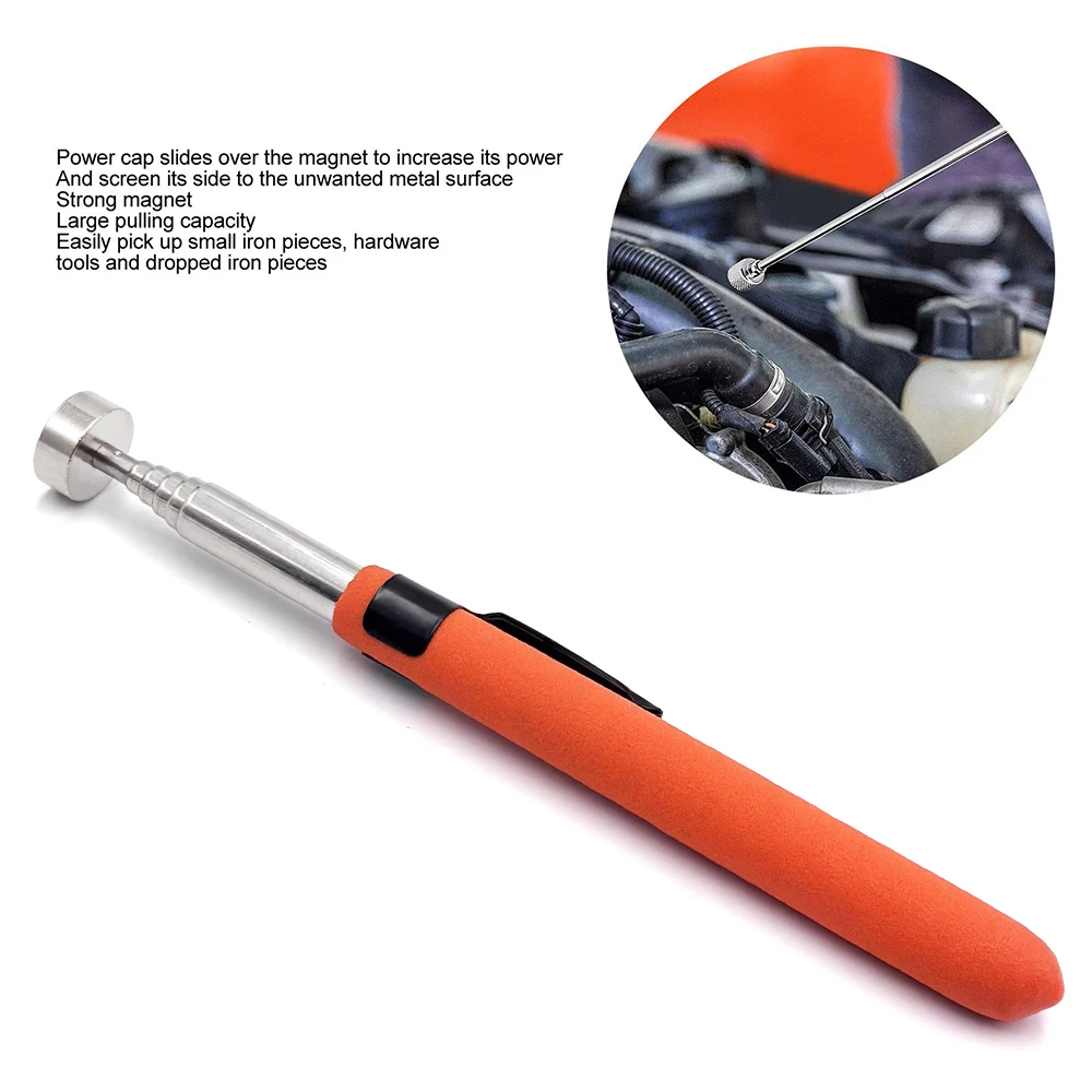 Telescoping Magnetic Pick Up Tool Extendable Magnetic Grabber Reacher Tools Pick Up Iron Cobalt Objects magnetic picker