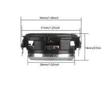 2Pcs/lot 1 Inch 4 Ohm/8ohm 4W Speaker 31MM Full Range Audio Portable Woofer Loudspeaker DIY Bluetooth Home Sound System - Image 5
