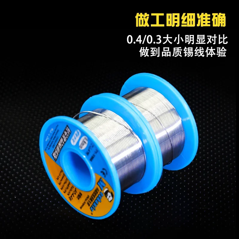 Lead solder wire MECHANIC TY-V866 40G 0.3 0.4 0.5 0.6 0.8 1.0MM rosin core low temperature auxiliary flux solder wire service soldering wire soldering tin wire welding wires