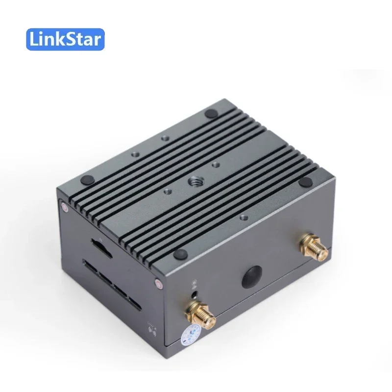 LinkStar H68K-1432 V2 4G RAM 32GB eMMC Wi-Fi6 Cortex-A55, RK3568 Dual-2.5G 및 dual-1G 이더넷, 4K 출력, 안드로이드 11 우분투 OpenWR