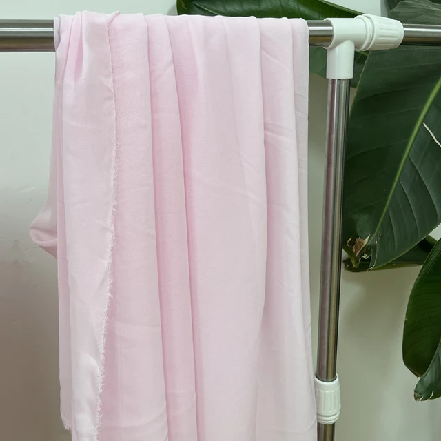 Pink and Purple Chiffon Fabric for Clothing and DIY Projects