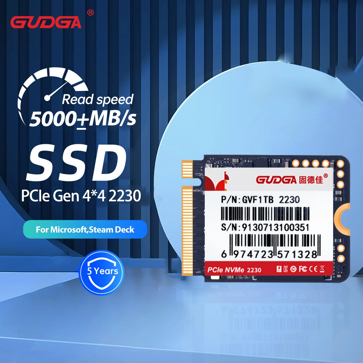 GUDGA Nvme 2230 M 2 NVMe PCIe 4 0 SSD PCIe Gen4 x4 Ssd M2 4 png gudga-nvme-2230-m-2-nvme-pcie-4-0-ssd-pcie-gen4-x4-ssd-m2-4-png