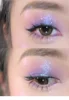 Monochrome Eyeshadow Palette Diamond Glitter Discoloration Eyeshadow Highlighter Sequins Waterproof Lasting Eyes Makeup Pigments 5