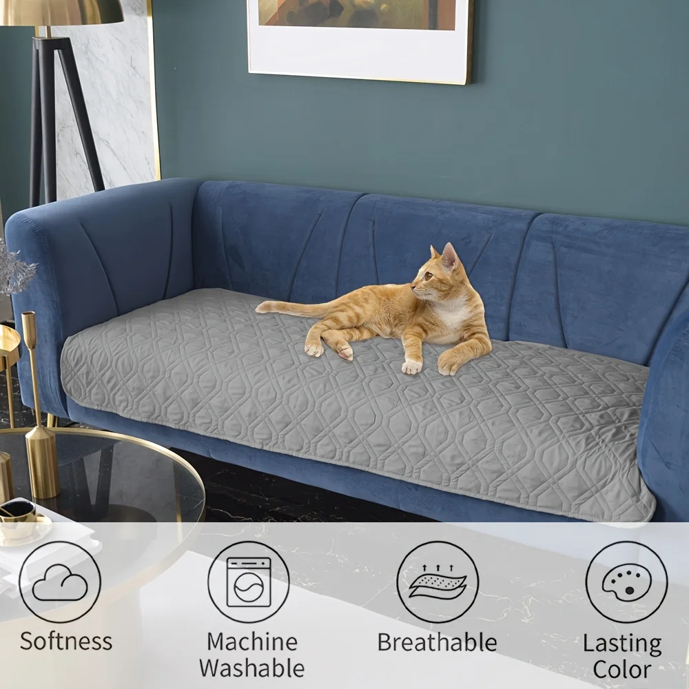 

Pet Blanket for Furniture Waterproof Dog Bed Cover Bed Couch Reversible Pet Mat for Big Dog Cat Sleeping Accessories Supplies