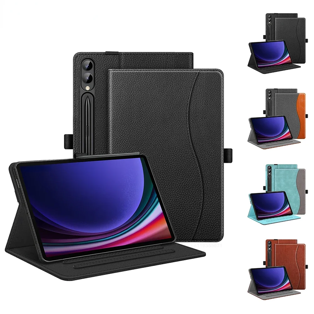 

Case for Samsung Galaxy Tab A8 10.5" SM-X200 X225 A7 Lite 8.7" Table Leather Cover for Galaxy Tab S9 S8 Plus S7 FE S6 Lite Case