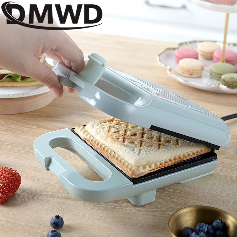 DMWD Multifunction Electric Sandwich Maker Bread Muffin Breakfast Light Food Machine Omelette Baking Pan Panini Grill Toaster
