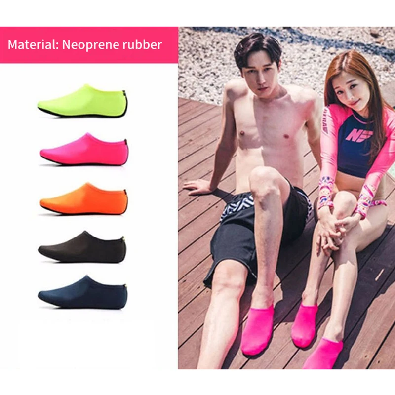 

Swimming Non-Slip Snorkeling Deep Diving Warm Waterproof Beach Socks Shoes