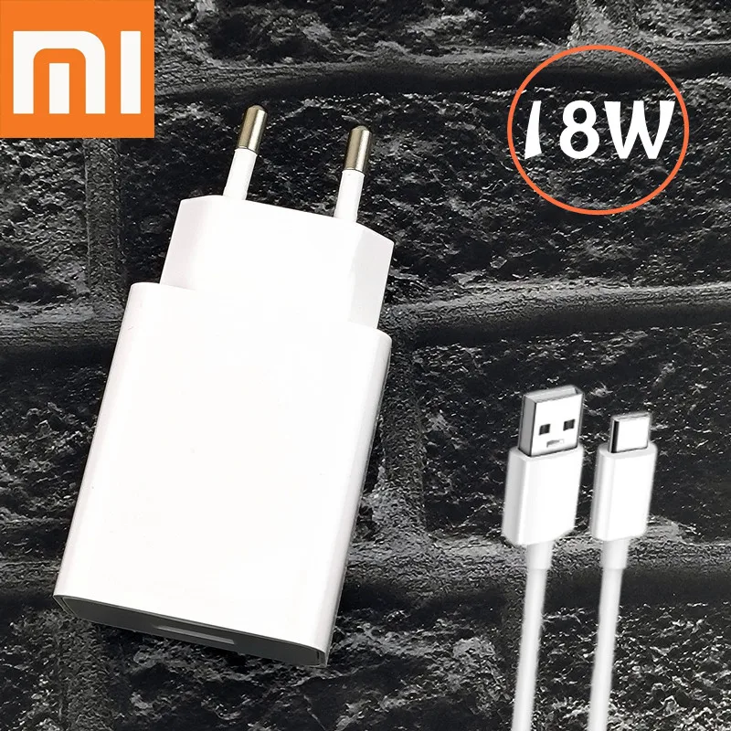 Xiaomi Redmi Note 10 Pro Ladekabel Original-XiaoMi-RedMi-Note-8-Pro-Charger-Fast-18W-QC3-0-Charge-Power