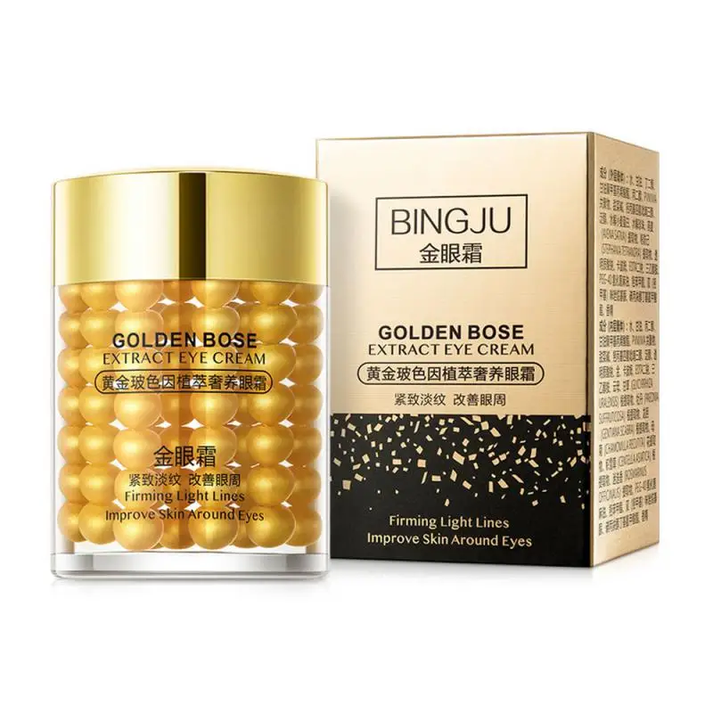 

Gold Eye Cream Collagen Hydra Moisturizing Eye Gel Remove Eye Bag Anti Puffiness Dark Circles Remove Anti Wrinkles Care TSLM1