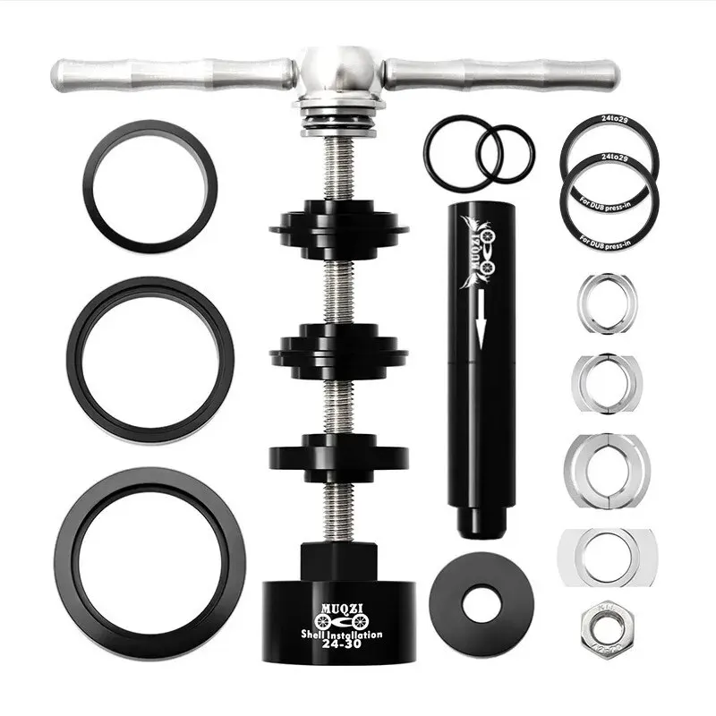 MUQZI Bike Bottom Bracket Tool Bicycle Bottom Bracket Install and Removal Tool Bearing Remover For Bike Parts bike bottom bracket tool