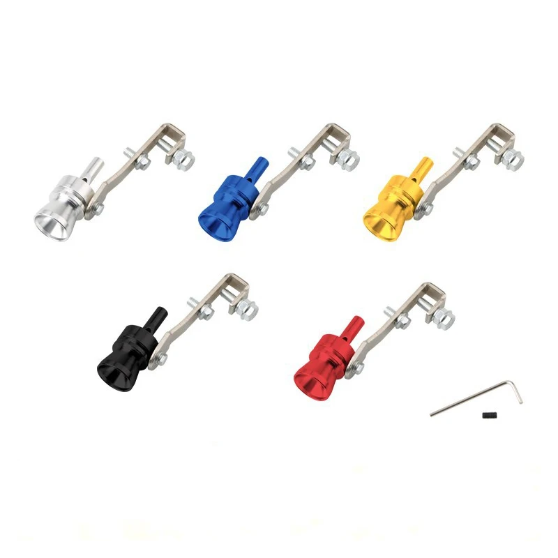 Universal Sound Simulator Car Turbo Sound Whistle Vehicle Refit Device Exhaust Pipe Turbo Whistle Car Turb Muffler