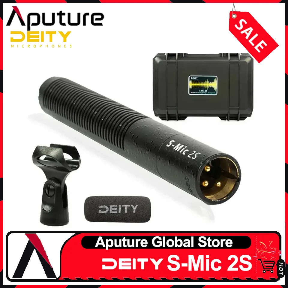 Aputure-Deity-S-Mic-2S-Supercardioid-Shotgun-Microphone-Super-Lownoise ...