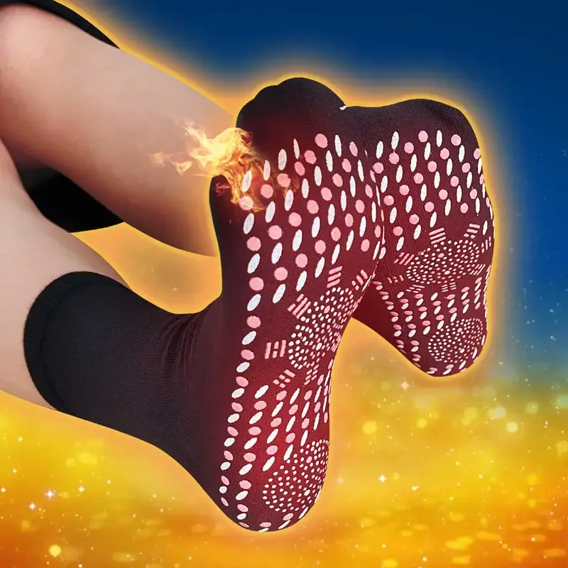 Self-heating Magnetic Socks for Women Men Self Heated Socks Tour Magnetic Therapy Comfortable Winter Warm Massage Pression