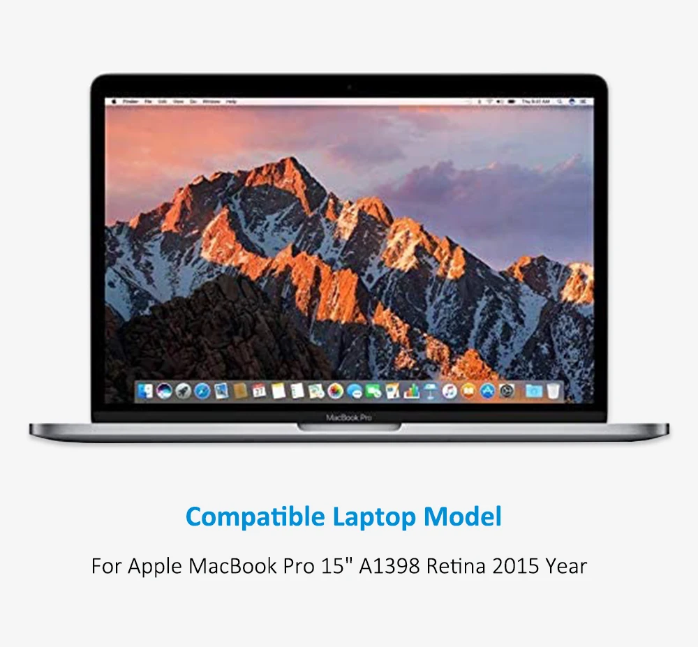 99.5Wh, 15 pol, Retina, A1398, 2015 Ano,