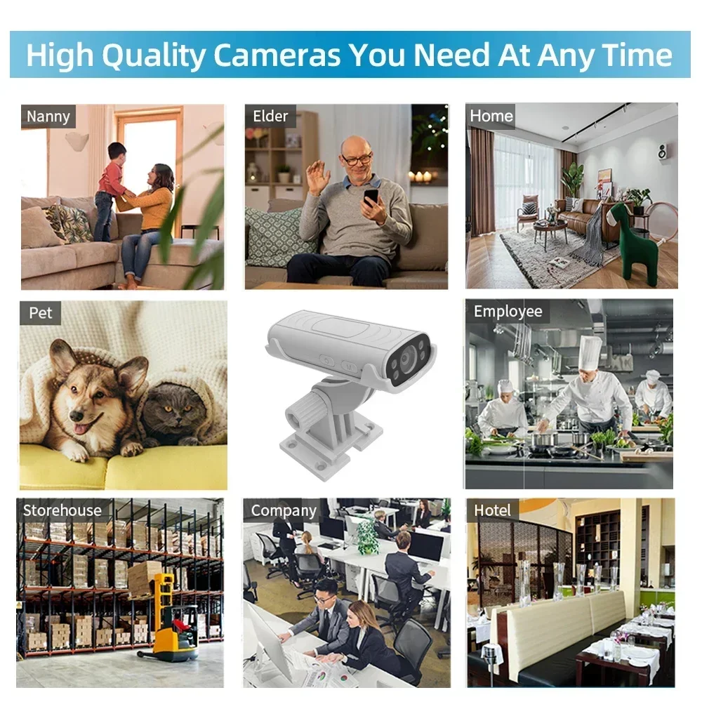 

Super-long battery life security protection Mini Home Security Camera Wireless WiFi Remote View camera Nanny Cam Super small ip