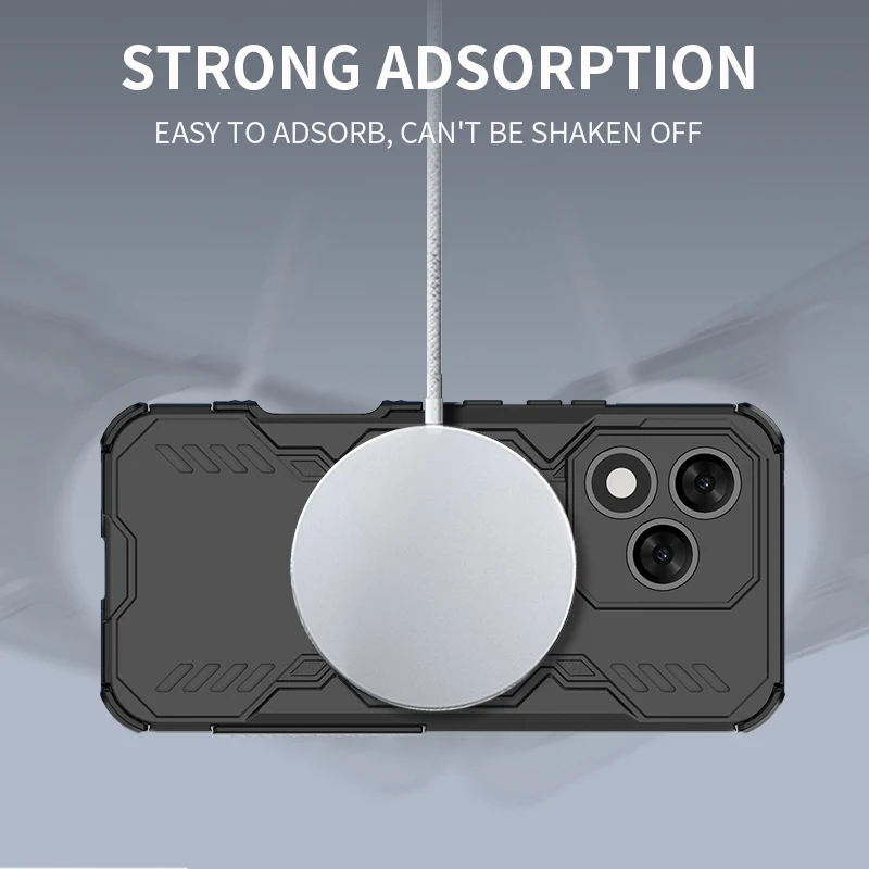 Enhanced Heat Dissipation Magnetic Wireless Charging Protective Phone Case