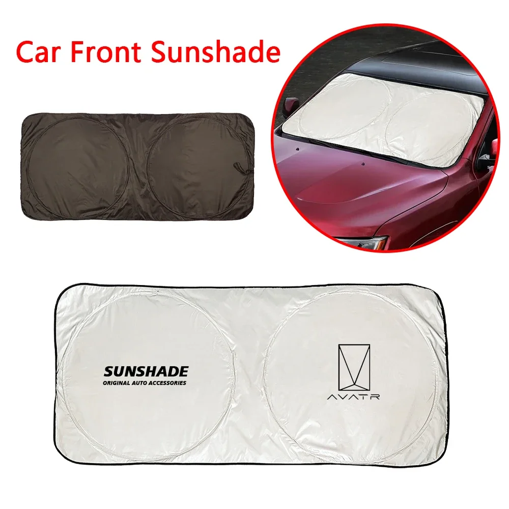 1 PCS car windshield sunshade UV ray reflector sun shade visor shield cover for Changan AVATR 11 AVATR 12 11/12