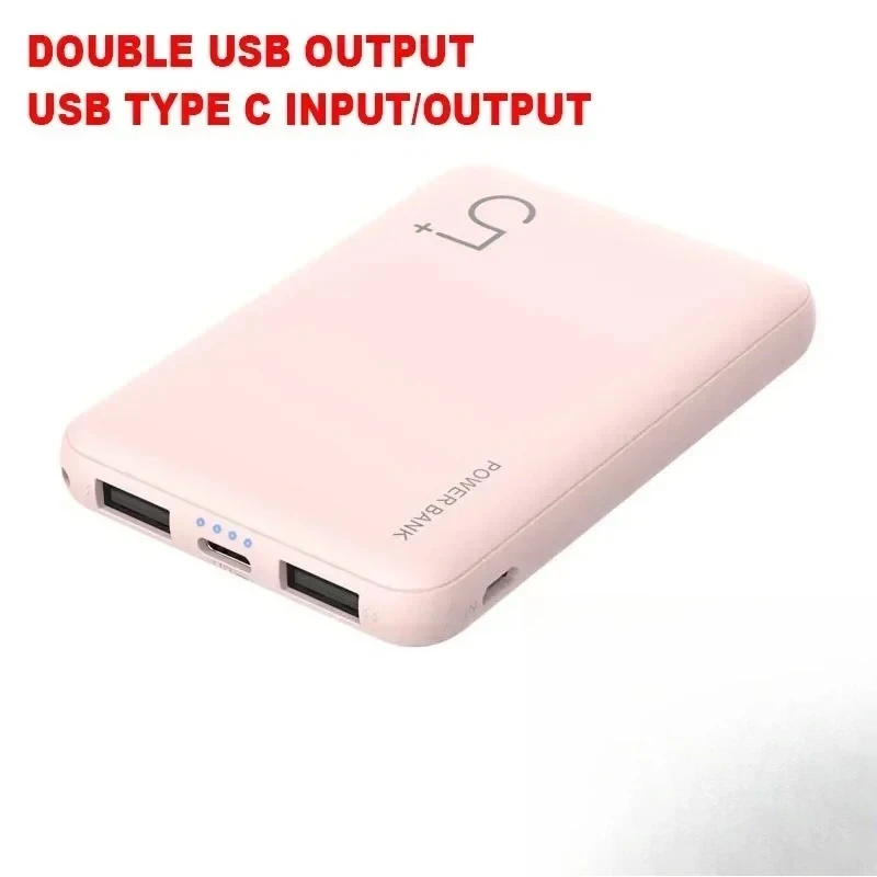 Pink Type C 5000mAh