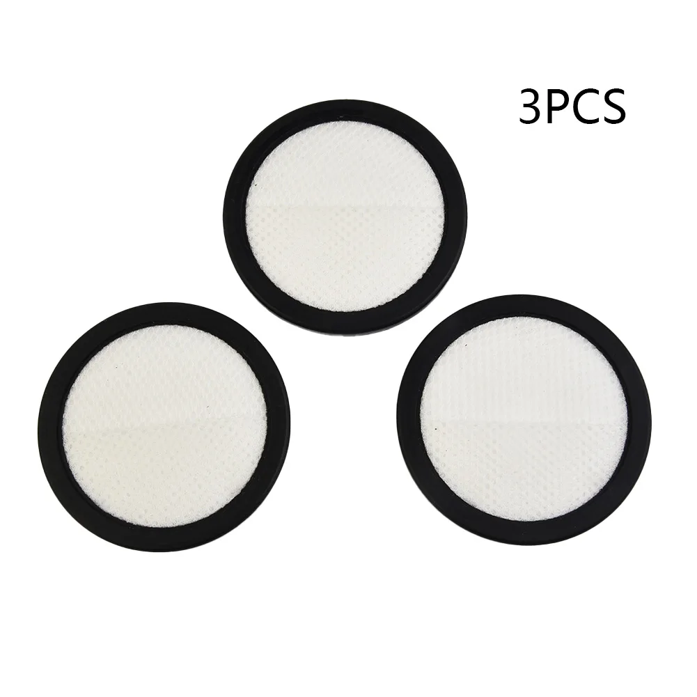 

For P8 Tool 98*90*41mm Replace Accessories Filter 3pcs Vacuum Cleaner White+Black Parts Useful Suitable