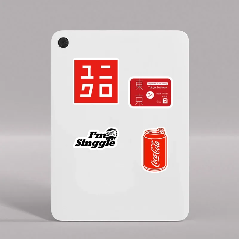Tokyo Story Cartoon Luggage Sticker 50pcs Laptop DIY Waterproof Sticker