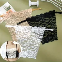 Inserts de soutien-gorge Anti-éblouissement floraux élégants, 3 pièces, rehausseurs de Lingerie élégants et confortables, coussinets de protection en dentelle tissés pour femmes 4