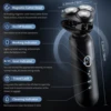 Electric Rotary Shavers for men 5W Cordless Razor Rechargeable Hair Trimmer 4D Floating Blade Washable Rotary Shaving Machine 4