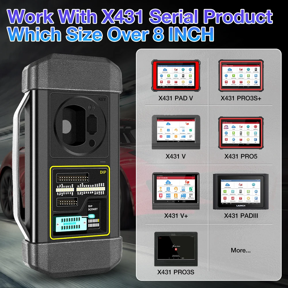 Key Programmer LAUNCH X431 X-PROG 3 Key Programming Immobilizer Programmer Car Key Programmer tool XPROG3 for X431 V PRO3S+ PAD V VII key fob programming tool key programmer