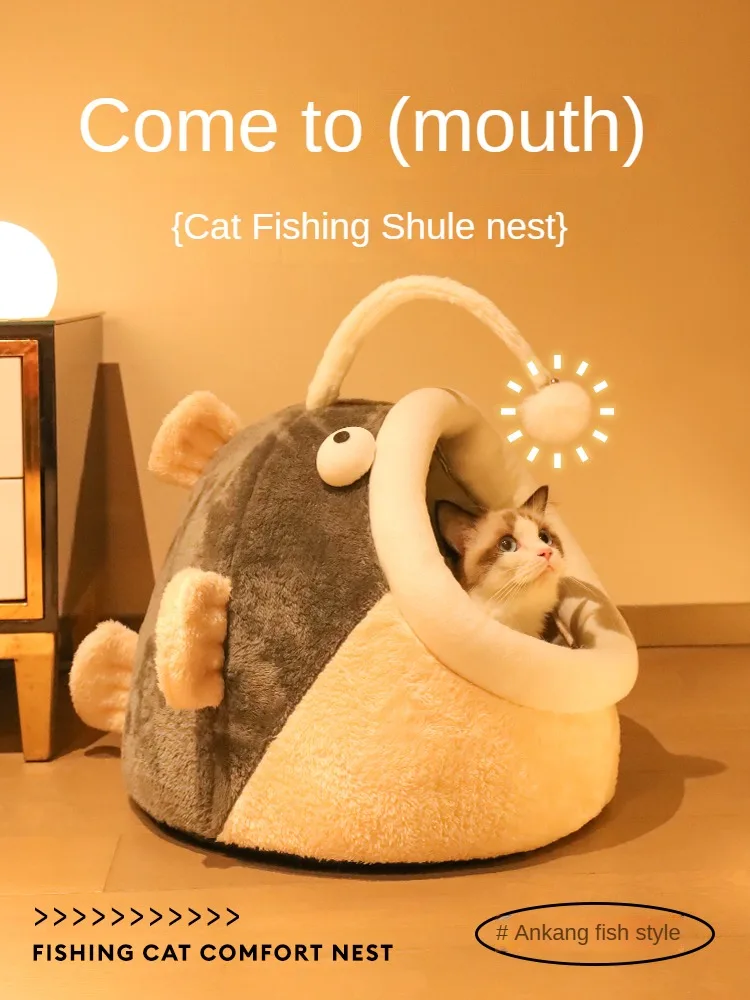 Termostato Cat Nest Smart Winter Riscaldamento Automatico Cute Ragdoll Cat Winter Antivento Electric Cat House Heater Coperta Elettrica