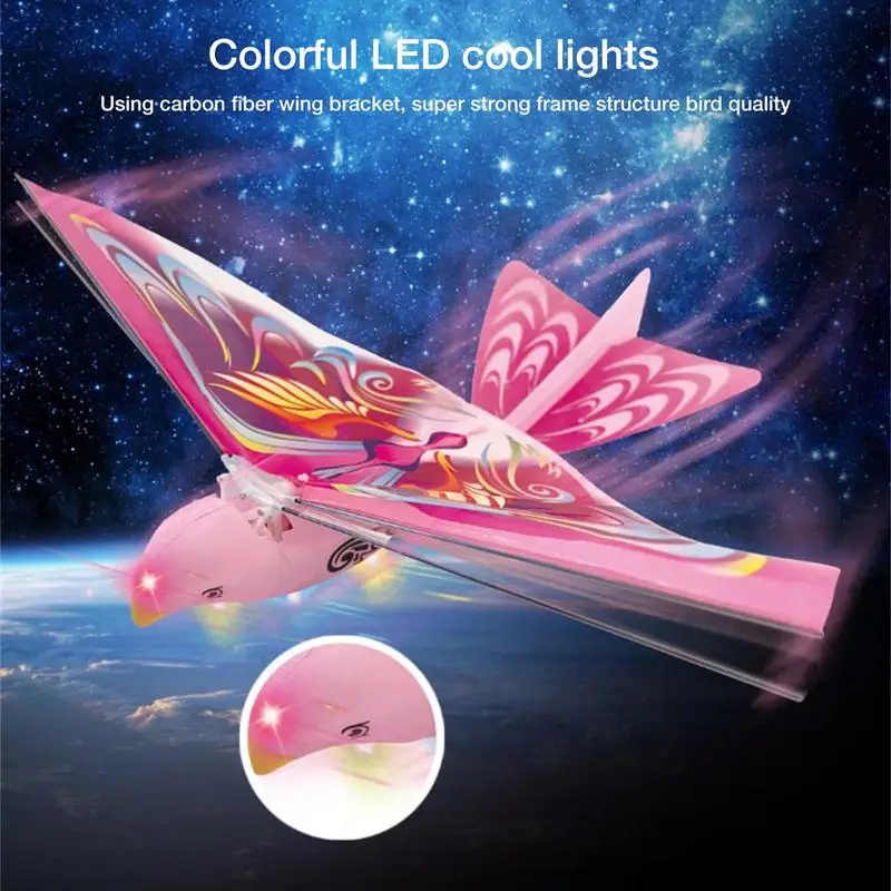 Flying Bird Toy Electric Bird Flying Toys For Kids Interesting Starting Remote Control Toy Planes For Children And Adults 2