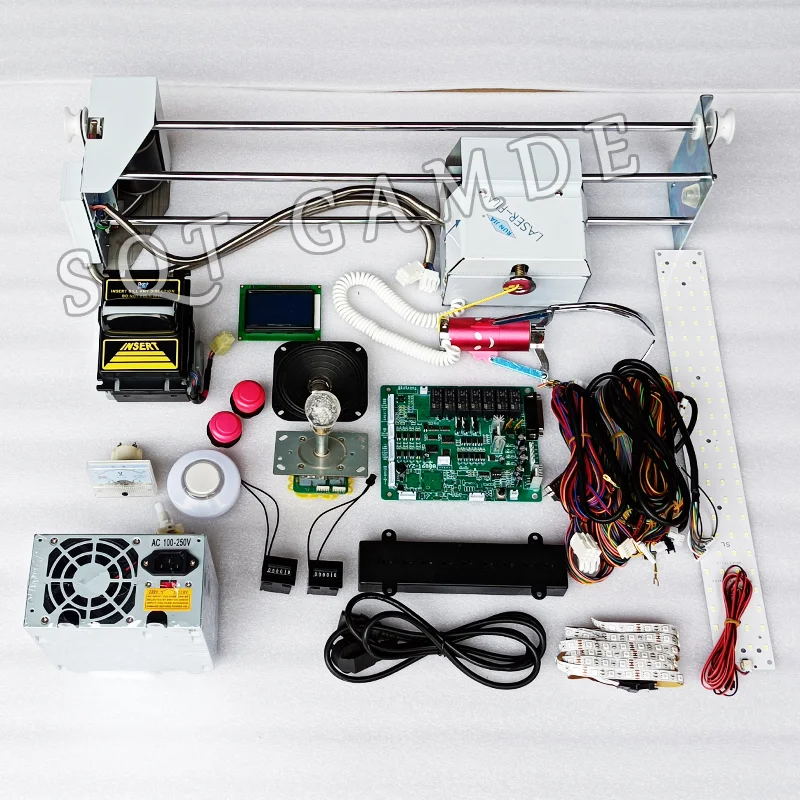 Diy Arcade Cabinet Toy Crane Machine Kit With Claw, Motor, Crane