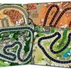 Hot Selling Racer Metal Band Map Strategy Game Cards Emotional intelligence development toys for kids adults Interactive games 2