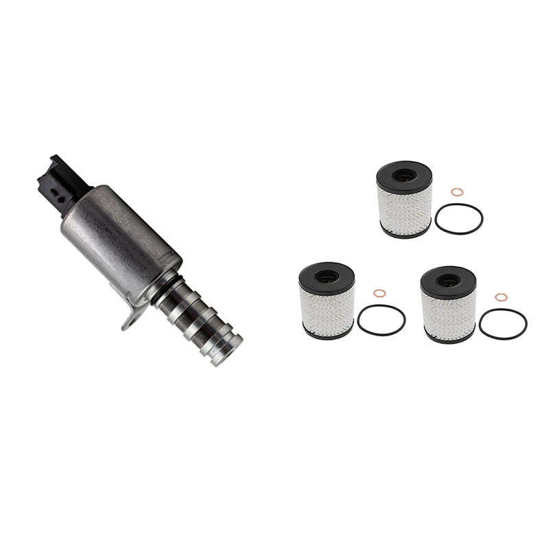 

Oil Control Valve Timing Control Solenoid With 11427622446 Set Of 3 Engine Oil Filtrate With O-Ring