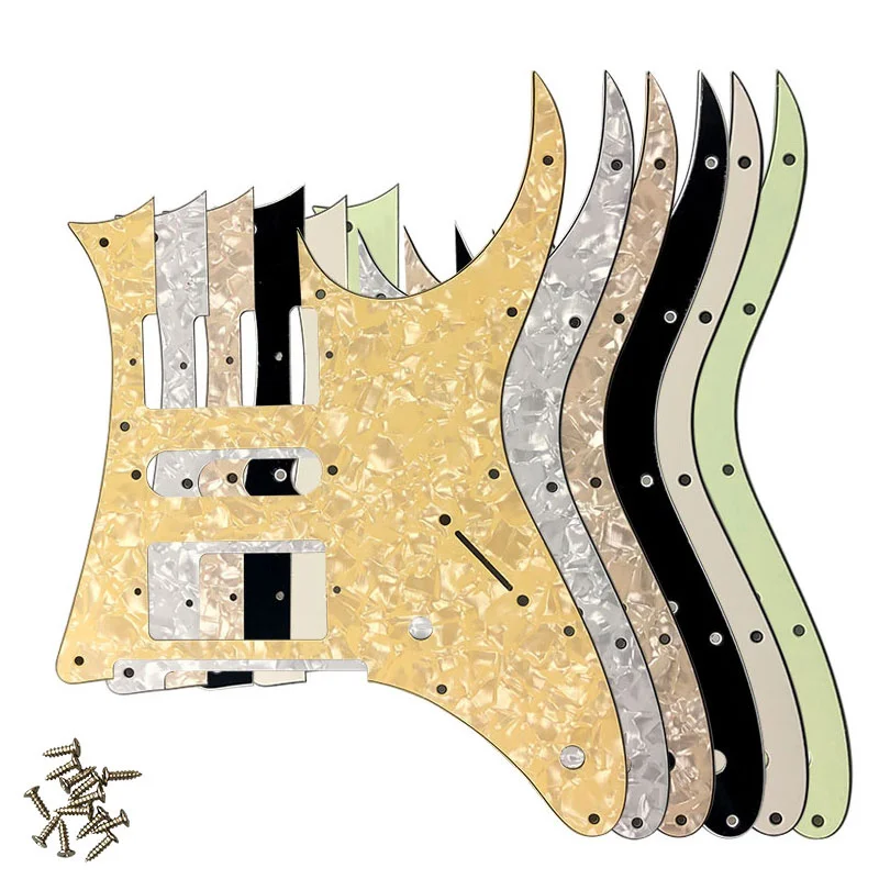 

5pcs Custom Guitar Parts - For MIJ Ibanez 350 DX Guitar Pickguard HSH Humbucker Pickup Scratch Plate