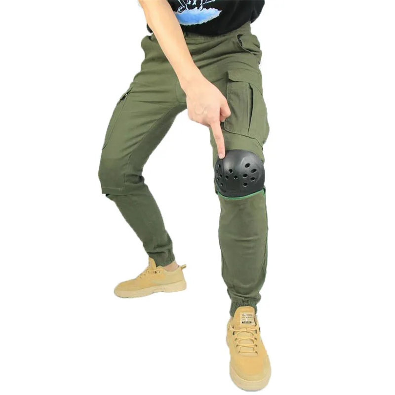 남녀 라이더 장비 툴링 캐주얼 히든 니패드 힙 기어 스타일 청바지 하키 팬츠 오프로드 오토바이 라이딩 팬츠