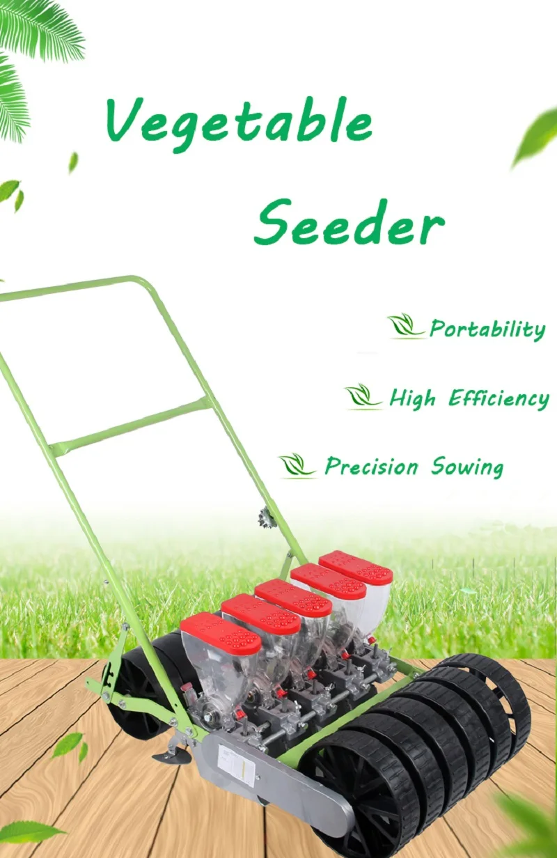 Multifunction Vegetable Seeder, Manual Grain Planter, Economic and