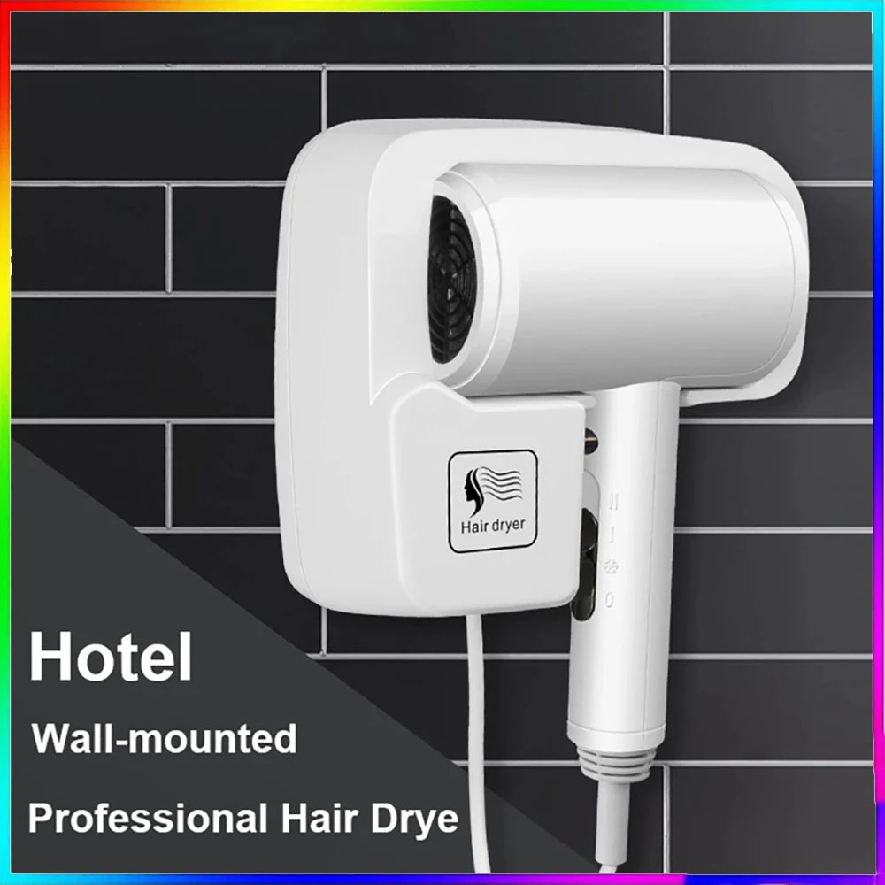 Wall Mounted Hair Dryer Hotel Bathroom Hair Dryers Professional