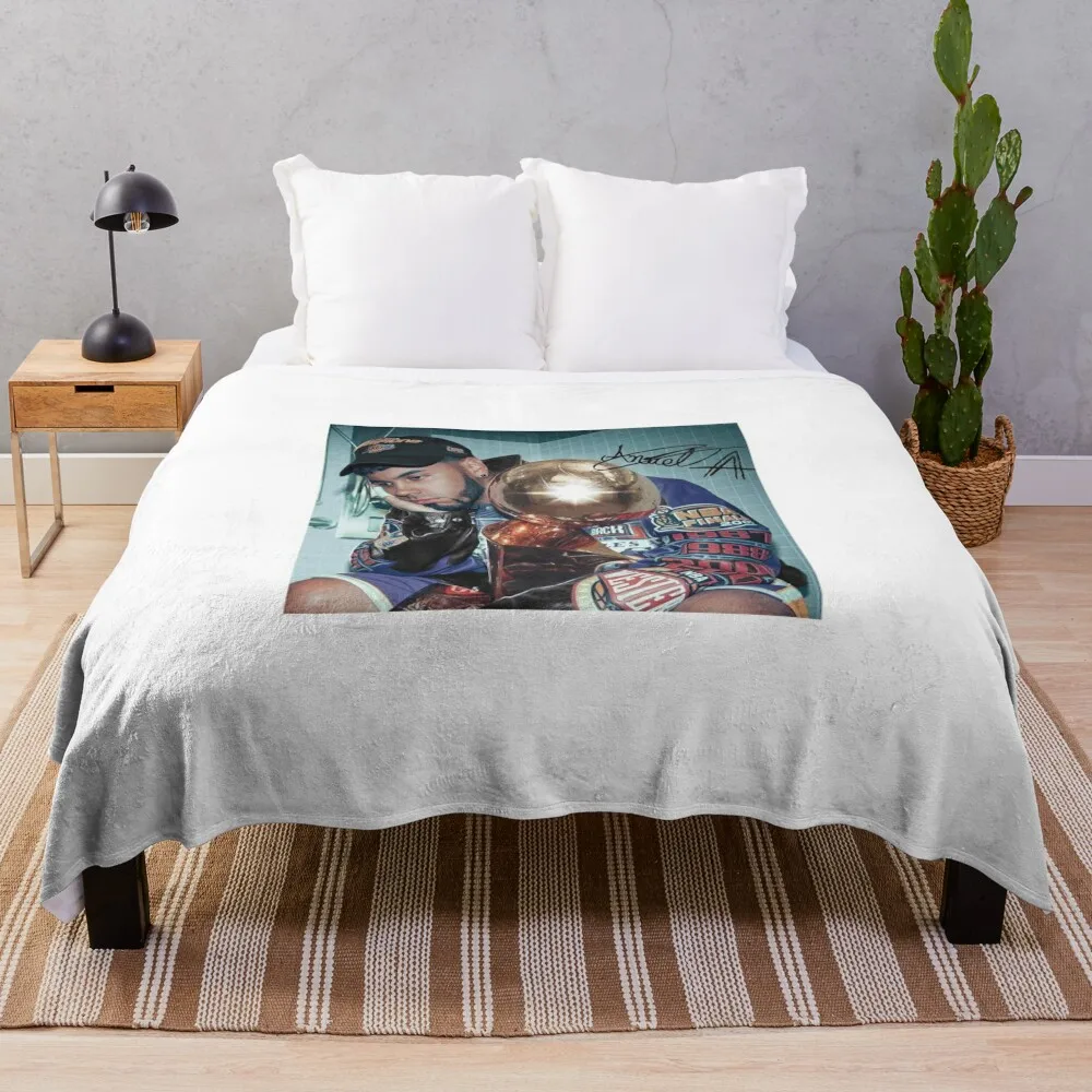 

anuel aa Throw Blanket Soft Plush Plaid Warm Luxury Blankets