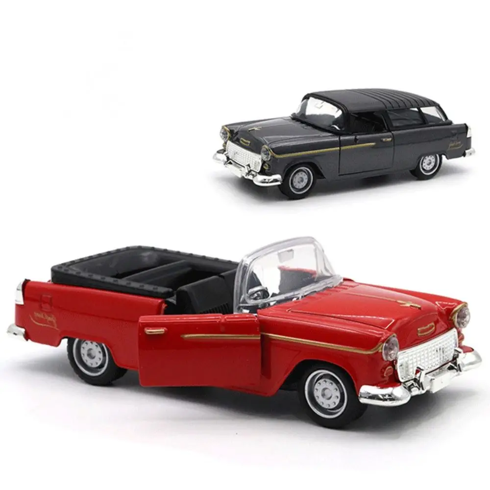 

Die-cast Car Model Toy Miniatures Alloy Classic Simulation Car Model 1:32 Vintage Pull-back Car Childrens Toy