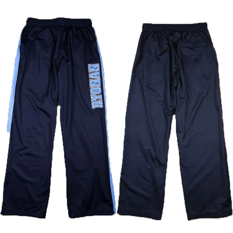 

Anime Slam Dunk Ryonan Appearance Pants UOZUMI IKEGAMI KASHINO SENDOH UEKUSA FUKUDA Basketball Sports Trousers Sewing Embroidery