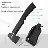 Vehicle mounted tools, fire axe with saw, camping small hand axe, multifunctional axe, outdoor camping tactical axe, survival 5
