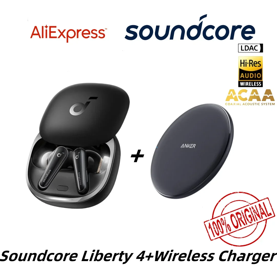 Soundcore Liberty 4 TWS True Wireless Earbuds with ACAA 3.0,LDAC